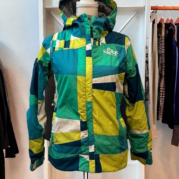 686 Mannual Mystic Insulated Outdoor Winter Snowboard Jacket Size XS - Picture 1 of 15